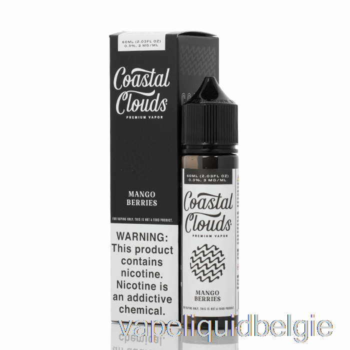 Vape België Mangobessen - Kustwolken Co. - 60 Ml 3 Mg